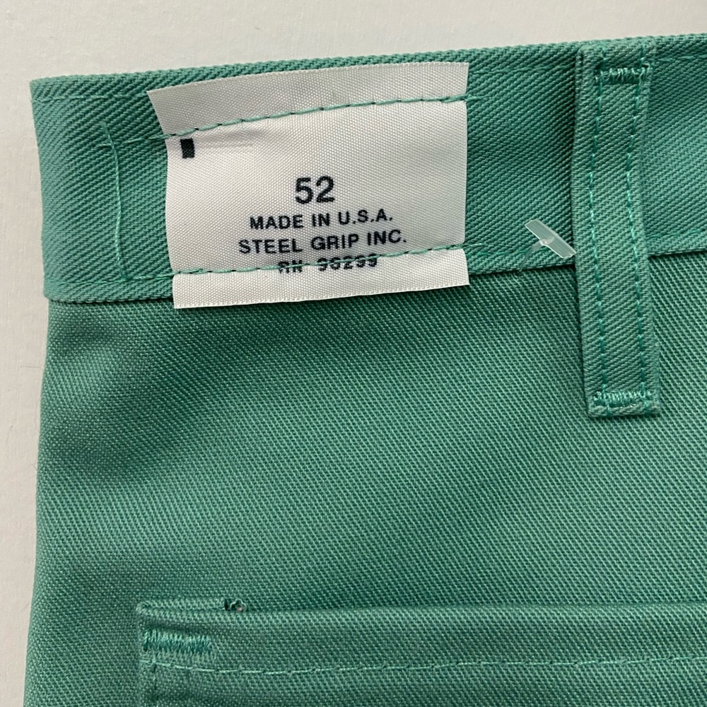 Steel Grip pants 52 x 32 teal workwear pants